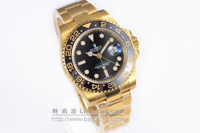 勞力士手錶 最熱賣表款 真陶瓷圈口鉑金字體 Rolex高端機械男表 勞力士經典款男士腕表  hds1516